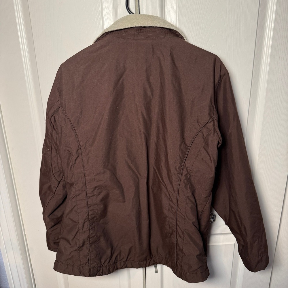 Columbia Sportswear Company Mens Fleece Full Zip Jacket Brown Size M - Picture 3 of 7